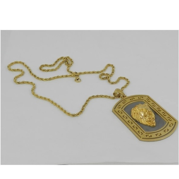 Legacy for Men Simone I Smith Lion Head Pendant Necklace - Picture 4 of 6